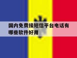 国内免费接短信平台电话有哪些软件好用