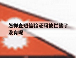 怎样查短信验证码被拦截了没有呢的简单介绍