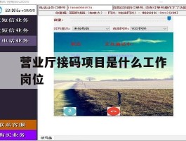 营业厅接码项目是什么工作岗位