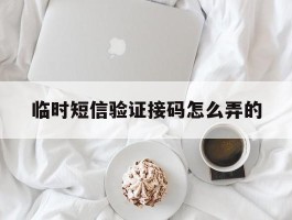 临时短信验证接码怎么弄的