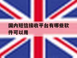 国内短信接收平台有哪些软件可以用