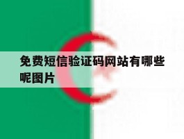 免费短信验证码网站有哪些呢图片