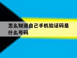怎么知道自己手机验证码是什么号码