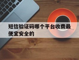短信验证码哪个平台收费最便宜安全的