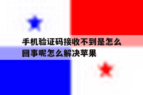 手机验证码接收不到是怎么回事呢怎么解决苹果的简单介绍 手机验证码接收不到是怎么回事呢怎么解决苹果的简单介绍