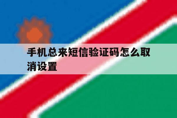 手机总来短信验证码怎么取消设置 手机总来短信验证码怎么取消设置