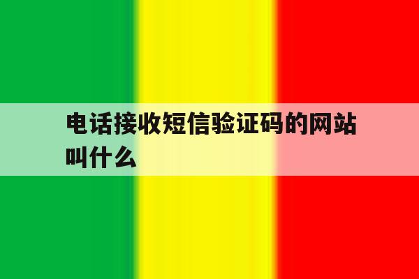 电话接收短信验证码的网站叫什么 电话接收短信验证码的网站叫什么