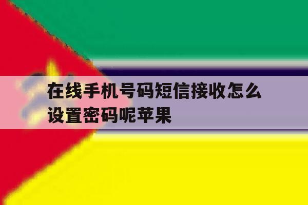 在线手机号码短信接收怎么设置密码呢苹果的简单介绍 在线手机号码短信接收怎么设置密码呢苹果的简单介绍
