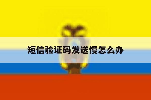 短信验证码发送慢怎么办 短信验证码发送慢怎么办