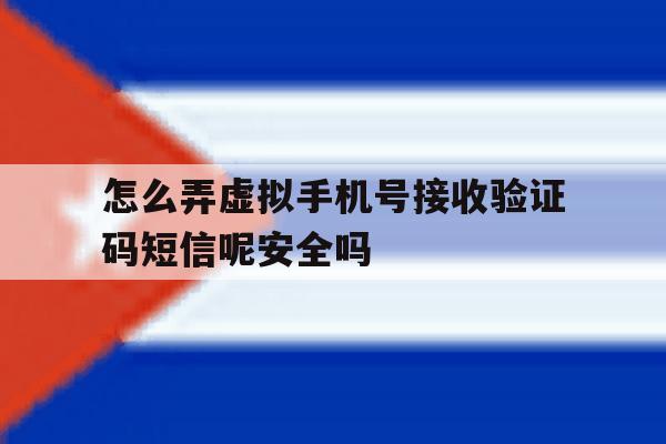 关于怎么弄虚拟手机号接收验证码短信呢安全吗的信息 关于怎么弄虚拟手机号接收验证码短信呢安全吗的信息