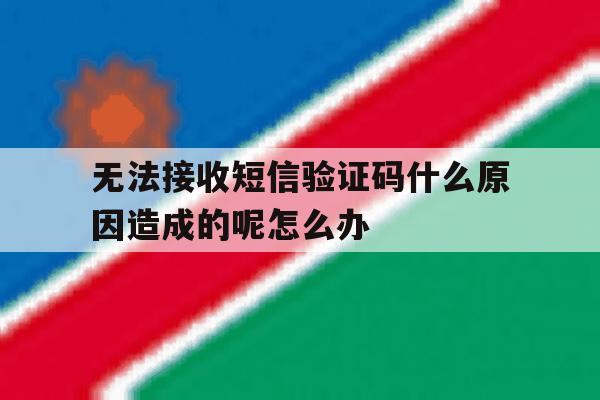关于无法接收短信验证码什么原因造成的呢怎么办的信息 关于无法接收短信验证码什么原因造成的呢怎么办的信息