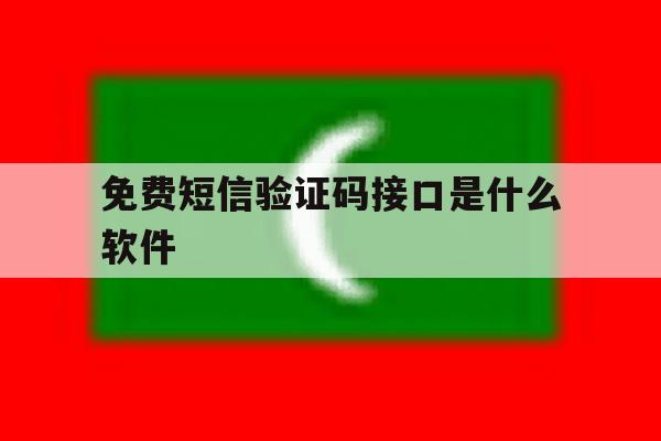 免费短信验证码接口是什么软件 免费短信验证码接口是什么软件