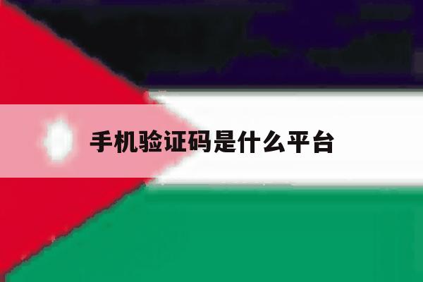 手机验证码是什么平台 手机验证码是什么平台